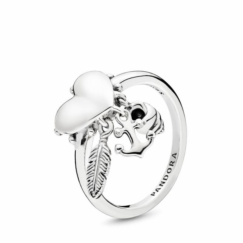 Pandora Australia Spiritual Symbols Stackable Ring - Sterling Silver | BUDXRQ610